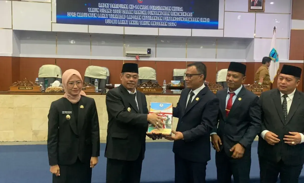 Rapat Paripurna ke-14 masa persidangan ketiga tahun sidang 2025. (Sumber: Istimewa)