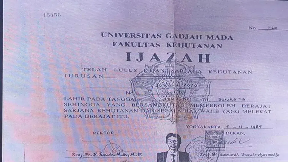 Izajah Joko Widodo (Jokowi) (Sumber: Istimewa)
