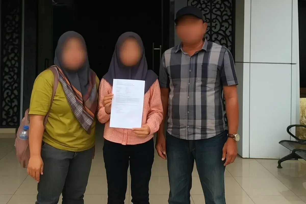 Korban kekerasan (Sumber: Istimewa)
