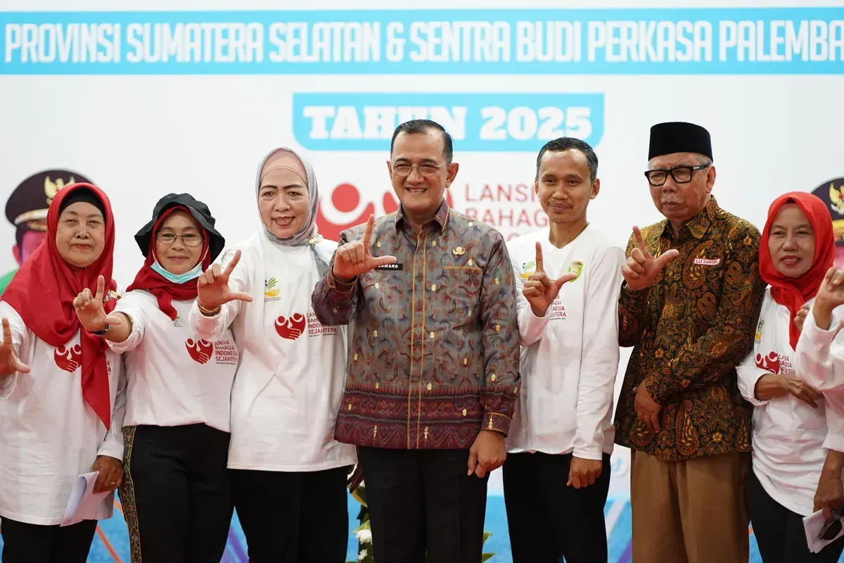 Pemprov Sumsel Gelar Bakti Sosial HLUN 2025, Dorong Lansia Mandiri dan Produktif (Sumber: Istimewa)