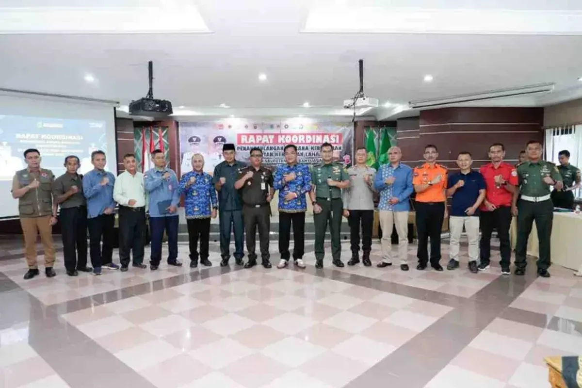 Pemerintah Kabupaten Musi Banyuasin (Muba) menunjukkan kesiapan dalam mengantisipasi bencana kebakaran hutan, kebun, dan lahan (Karhutbunlah) menjelang musim kemarau 2025. (Sumber: Istimewa)