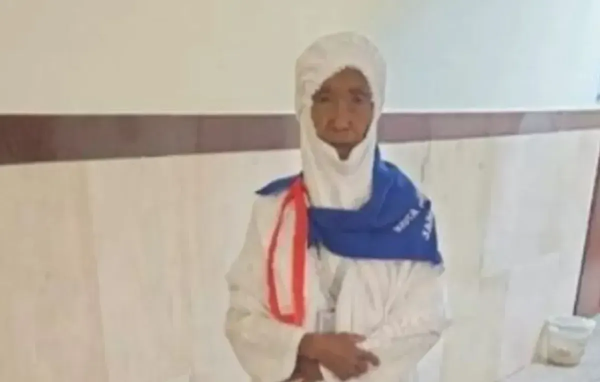 Nurimah merupakan bagian dari kloter 19 Embarkasi Palembang (Sumber: Istimewa)