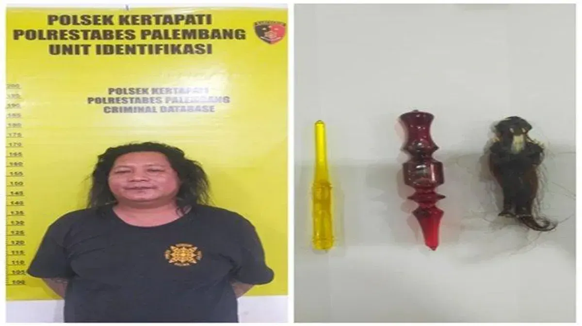 Carles (41), warga Lorong Serumpun, Kelurahan Kemang Agung, Kecamatan Kertapati, Palembang, harus berurusan dengan hukum setelah dilaporkan oleh korbannya atas dugaan penipuan bermodus penggandaan uang. (Sumber: Istimewa)