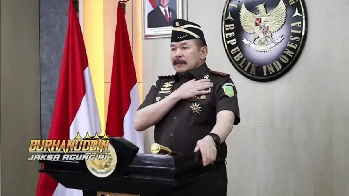 Jaksa Agung ST Burhanuddin (Sumber: Istimewa)