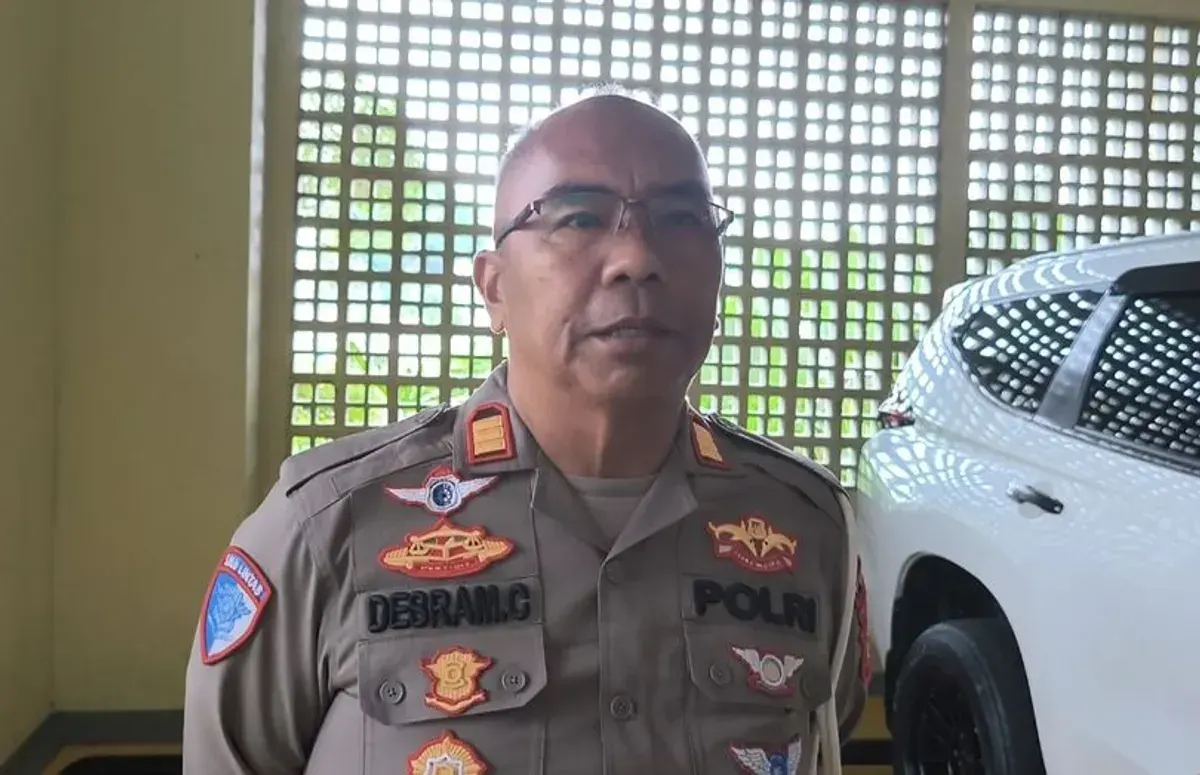 Kasat Lantas Polres PALI, AKP Desram Cemy (Sumber: beritasatu.com)