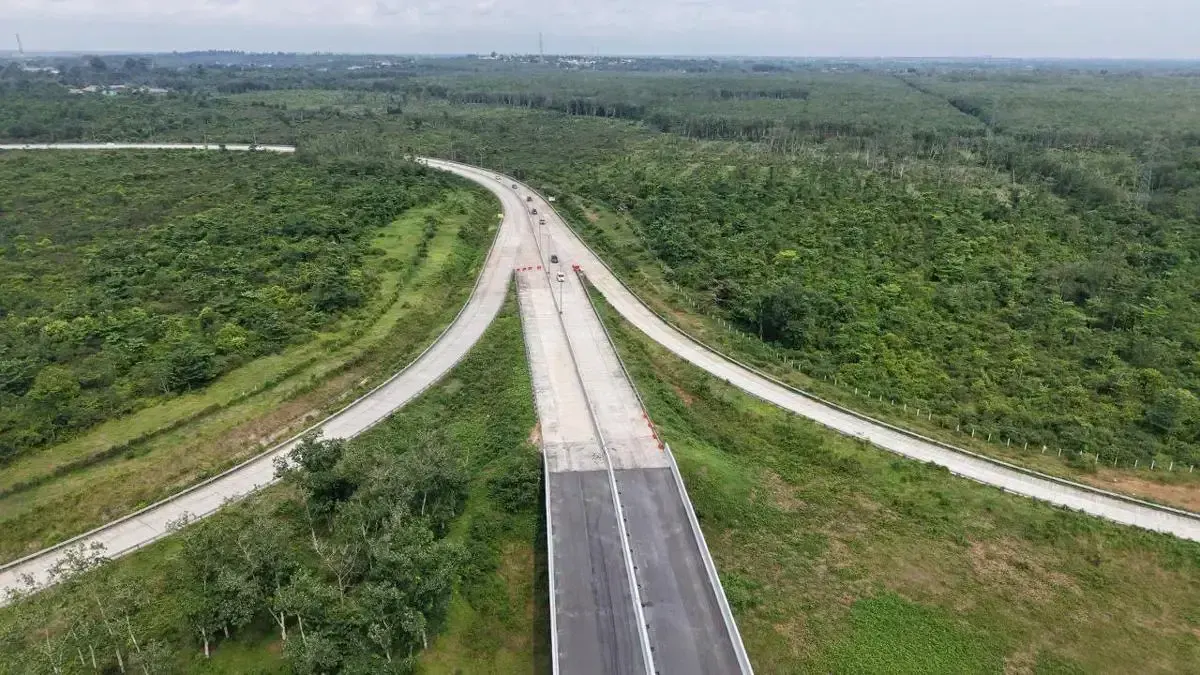 Tol Palembang-Betung Seksi Kramasan-Pangkalan Balai (Sumber: Istimewa)