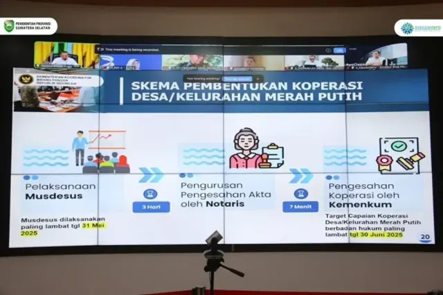 Instruksi Presiden Soal Koperasi Merah Putih, Gubernur Sumsel Segera Kumpulkan Kepala Daerah