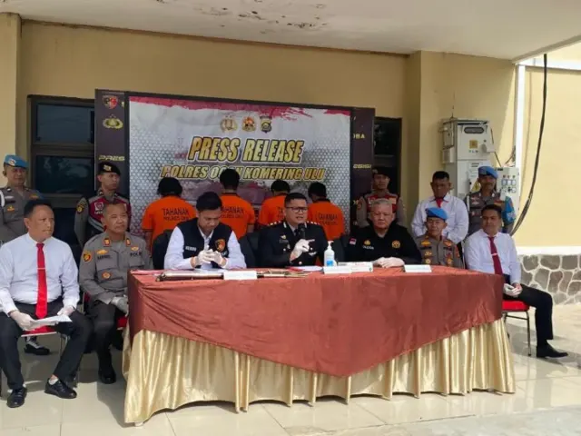 Preman Sawit Beraksi Pakai Parang dan Tombak, Polisi OKU Bekuk Tanpa Perlawanan