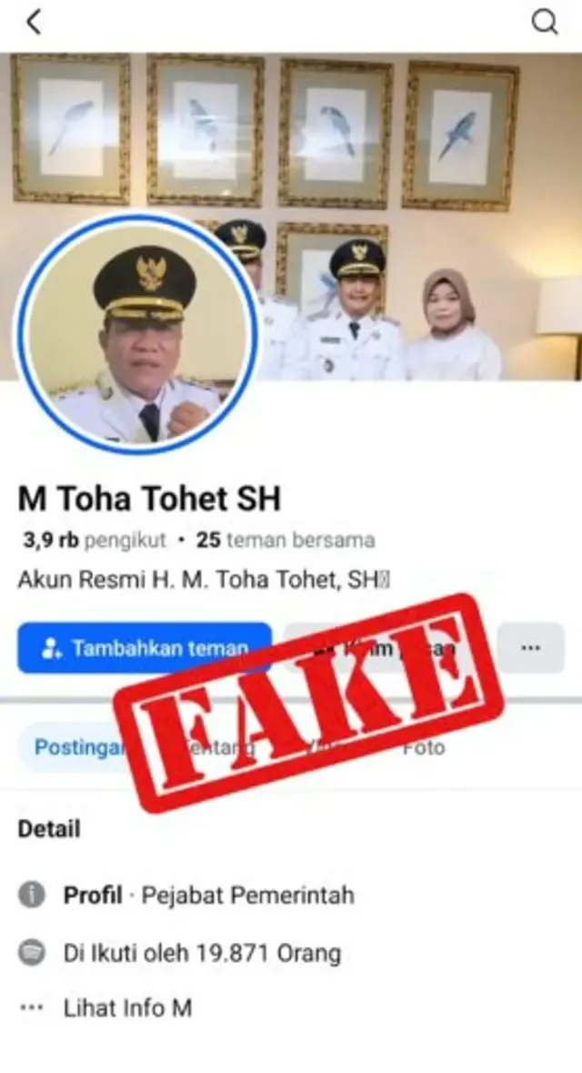 Waspada Akun Facebook Palsu Bupati Muba! Kominfo dan Dinsos Tegaskan Hoaks Bantuan PKM