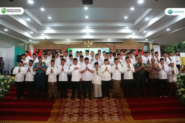Gubernur Herman Deru Hadiri Pelantikan Pengurus NU Sumsel 2025-2030: Komitmen Jaga Soliditas dan Zero Konflik