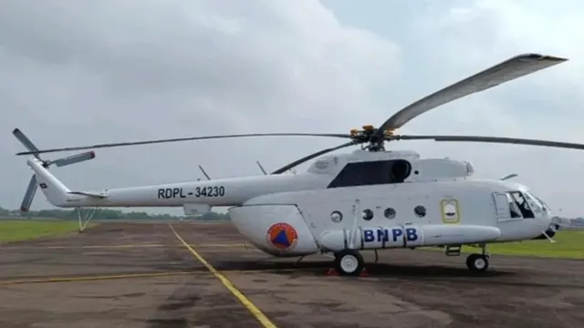 Sumsel Terima 5 Helikopter Patroli dan Water Bombing untuk Antisipasi Karhutla 2025