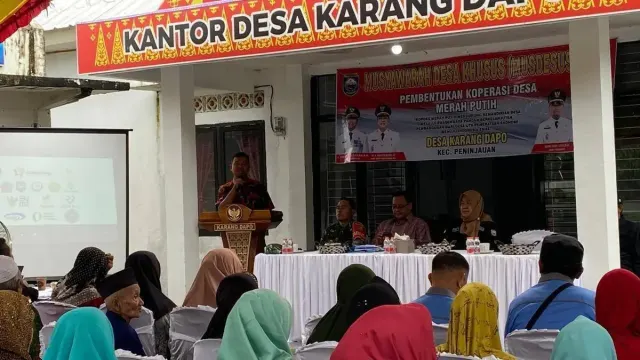 157 Desa dan Kelurahan di OKU Selesai Bentuk Koperasi Merah Putih, Dorong Ekonomi Rakyat Lewat Gotong Royong