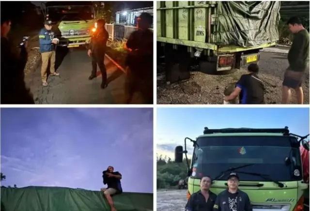 Truk Bermuatan 40 Ton Batubara Ilegal Diamankan Polisi di OKU