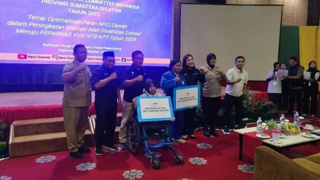 Tingkatkan Prestasi, NPCI Sumsel Tambah Atlet Binaan Jadi 120 Orang