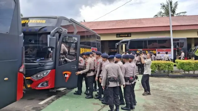Bantu Korban Bencana Aceh, Polda Sumsel Kirim 100 Personel Brimob