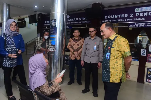 Sekda Sumsel Pastikan Layanan Samsat Palembang Tetap Normal Meski WFH