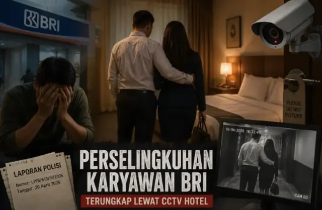 Isi Rekaman CCTV yang Ungkap Perselingkuhan Karyawan Bank BRI